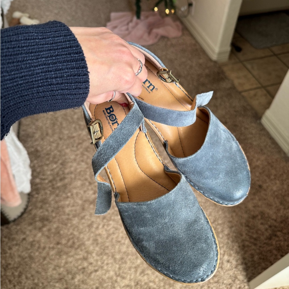 Born Blue Espadrille Shoes